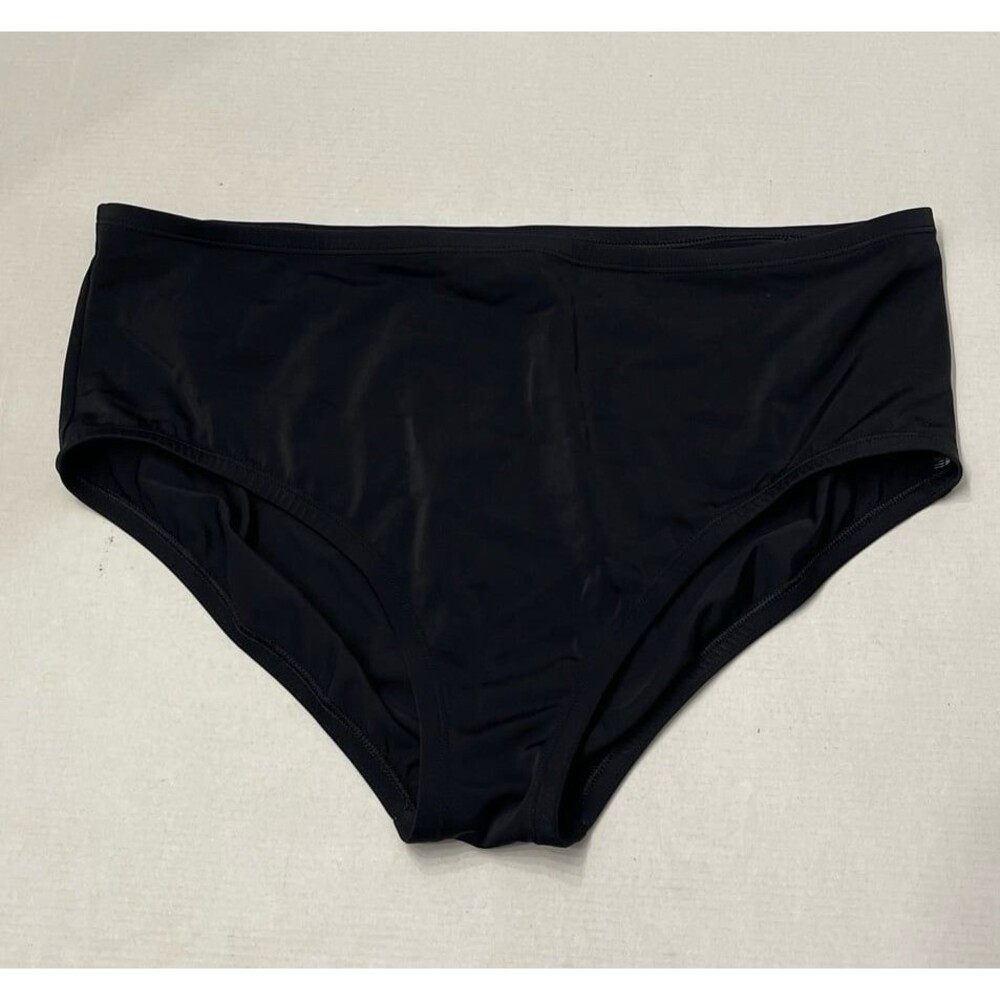 Nike Swim Women's Essential Bikini Bottoms Black Size 2X